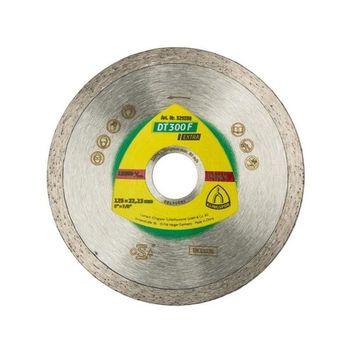 Disc de taiere diamantat klingspor dt 300 f extra, pentru gresie, faianta, 125mmx1,6 mm