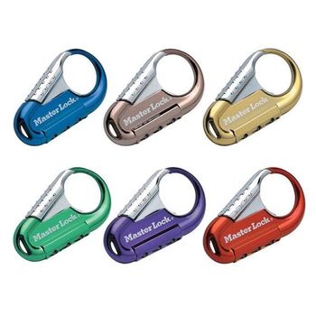 Lacat bagaje tip carabina master lock 1547eurdcol, corp 84mm, clasa securitate 3/10 cifru