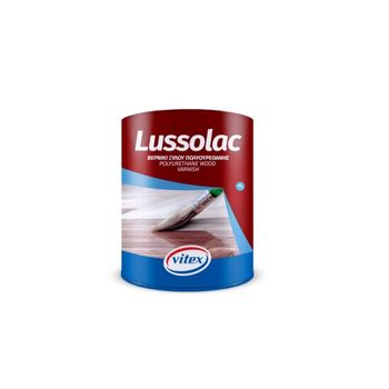 Lac poliuretanic pe baza de apa vitex lussolac, 500 incolor lucios, 750 ml
