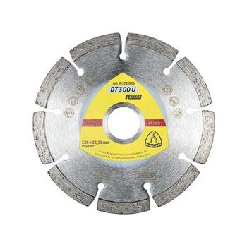 Disc de taiere diamantat klingspor dt 300 u extra, pentru materiale de constructii, 125mmx1,6 mm