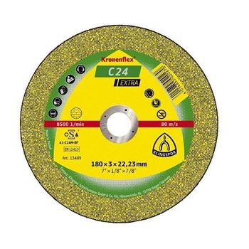 Disc de taiere klingspor c 24 extra, plat, pentru piatra-beton, 230mmx3 mm