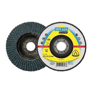 Disc lamelar klingspor smt 624 supra, 115mmx22,23mm, granulatie p60 p60
