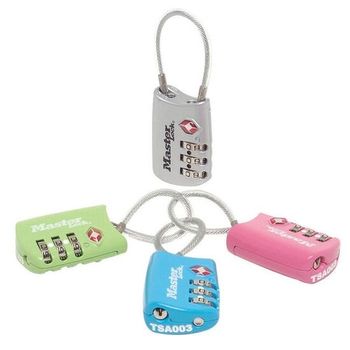 Lacat bagaje agrementat tsa master lock 4688eurd, corp 30mm, clasa securitate 3/10 cifru