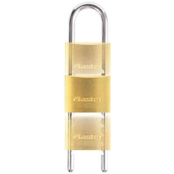 Lacat din alama solida master lock 1950eurd, corp 50mm, clasa securitate 5/10 cheie