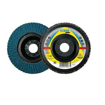Disc lamelar klingspor smt 325 extra ger, 115mmx22,23mm, granulatie p40 p40