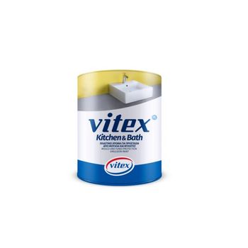 Vopsea lavabila pentru protectia impotriva mucegaiului vitex kitchen&bath, alb, 750 ml