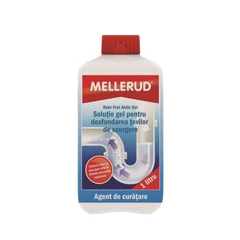 Gel pentru desfundarea tevilor de scurgere mellerud, 1 l
