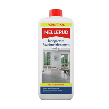 Solutie pentru indepartarea urmelor si petelor de ciment mellerud, 1.75 l