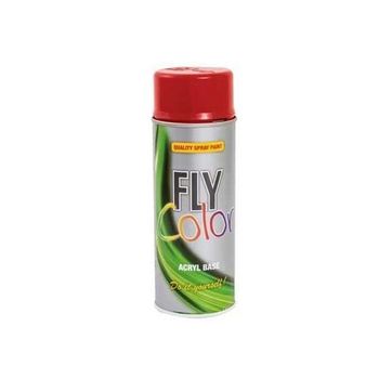 Vopsea spray decorativa FLY COLOR, RAL 3000 rosu foc, 400 ml Butterfly Color Press imagine 2022 caserolepolistiren.ro