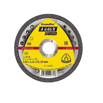 Disc de taiere klingspor a 646 r supra, pentru otel, 230mmx1,9 mm