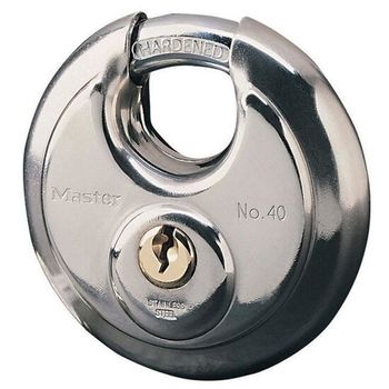 Lacat din otel inoxidabil master lock 640eurd, corp 70mm, clasa securitate 6/10 cheie