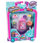 SHOPKINS, PACHET 5 FIGURINE, COLECTIA EUROPA fotografia produsului