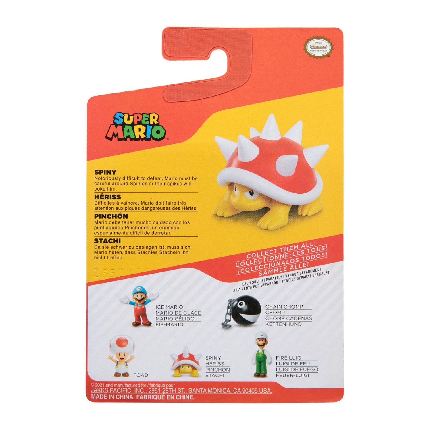 FIGURINA MARIO NINTENDO 6 cm SPINY fotografia produsului View 5 L