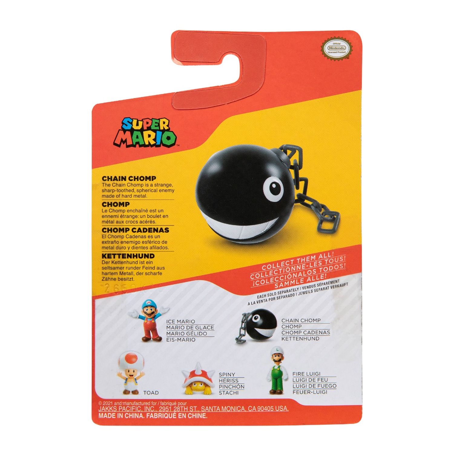 FIGURINA MARIO NINTENDO 6 cm CHAIN CHOMP fotografia produsului View 6 L