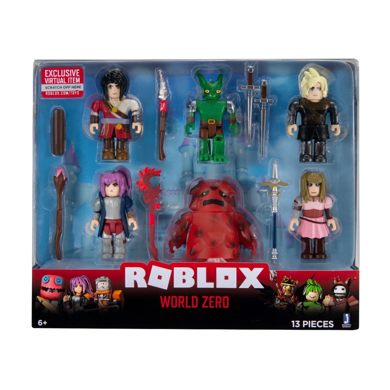 Roblox 6 Figurine Clasice S8 - World Zero fotografia produsului