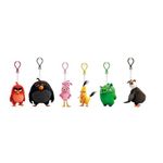 ANGRY BIRDS - 3D PLASTIC FIGURE WITH PLASTIC CLIP , SIZE 7-8,5 CM fotografia produsului