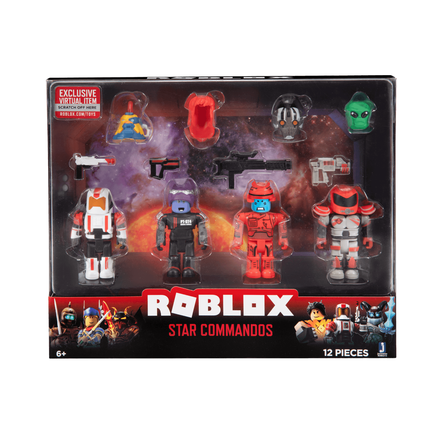 Roblox Blister 4 Figurine Interschimbabile fotografia produsului