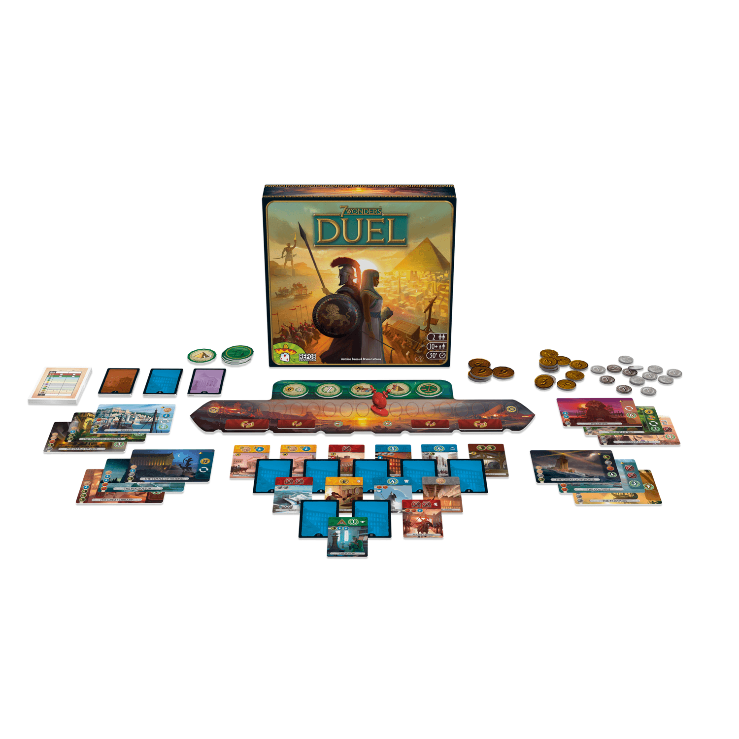 7 WONDERS DUEL - joc de baza fotografia produsului View 2 L