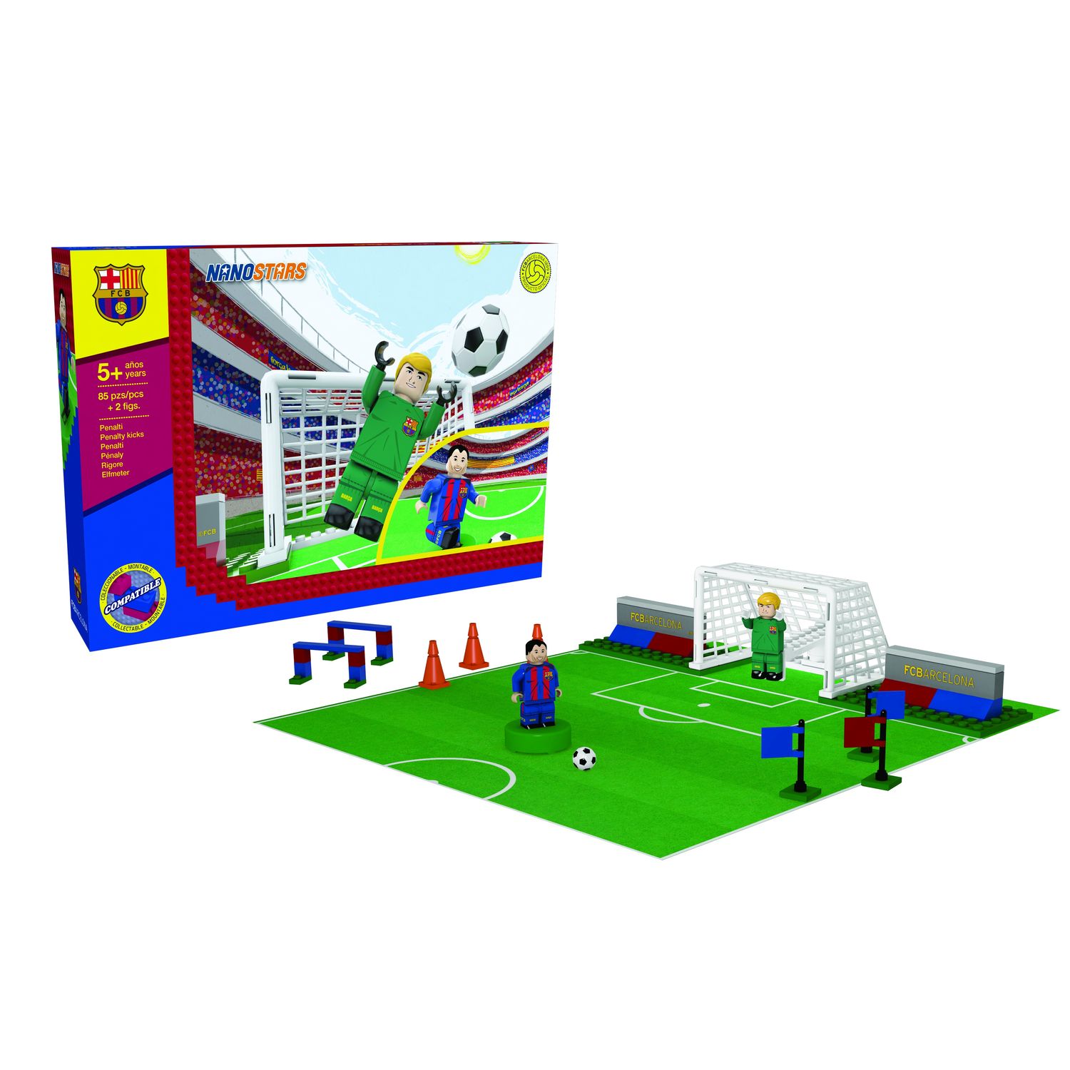 NANOSTARS Set Penalty FC Barcelona fotografia produsului