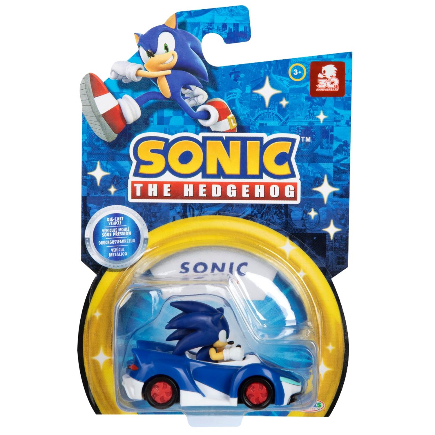 Sonic 30 de ani Editie Aniversara - Mini kart - Seria 1 fotografia produsului