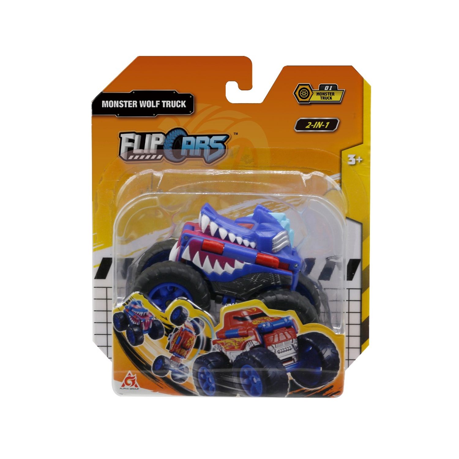 2-in-1 Masinuta transformabila - Monster Car fotografia produsului