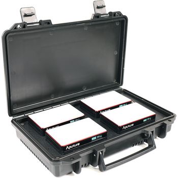 Kit 4x Lampi Video Aputure MC-4 cu carcasa pentru incarcare Aputure imagine noua 2022
