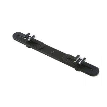 Lh-27 patina blitz flash light holder brat 27cm cu 2x hot-shoe pentru blitz-uri sau lampi video flash light holder