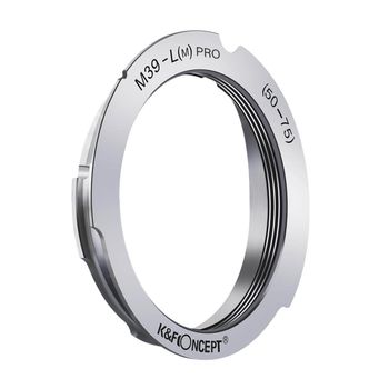 K&f concept m39-lm pro adaptor montura m39 50-75mm la leica m mount kf06.429