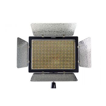 Yongnuo yn600l ii lampa foto-video panou led 600 led-uri, cri 95, 3200-5500k cu telecomanda si control wireless prin smartphone