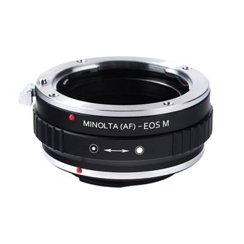 K&f concept minolta (af)-eos m adaptor montura de la minolta af/sony a la canon eos m kf06.158