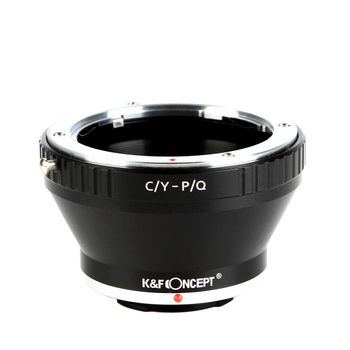 K&f concept c/y-p/q adaptor montura de la contax yashica la pentax q-mount kf06.260