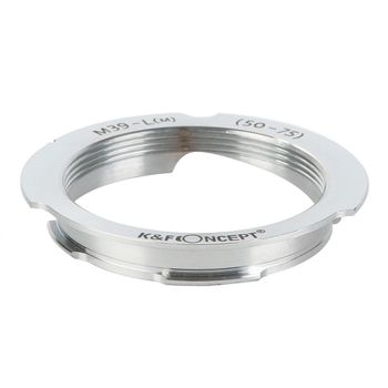 K&f concept m39-lm adaptor montura m39 50-75mm la leica m mount kf06.277