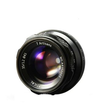 Obiectiv manual 7Artisans 35mm F1.2 negru pentru Nikon Z-mount 7Artisans imagine noua 2022
