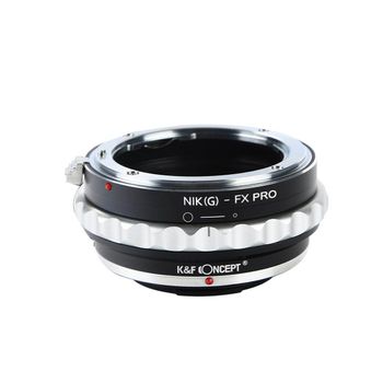 K&f concept nikon(g)-fx pro adaptor montura de la nikon g la fuji x-mount kf06.417