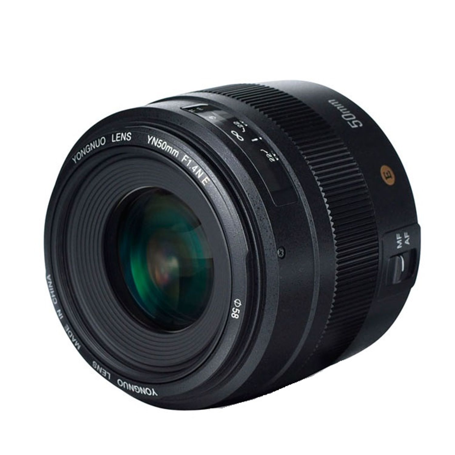 Obiectiv Yongnuo YN 50mm f1.4N E pentru Nikon F fotografia produsului