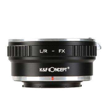 K&f concept l/r-fx adaptor montura leica r la fuji x-mount kf06.102