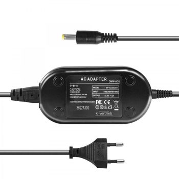 Ac adapter replace dmw-ac8 + dmw-dcc6 pentru panasonic lumix dmc-fz