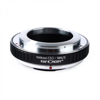 K&f concept nikon(s)-m4/3 adaptor montura nikon s-micro 4/3 (mft) kf06.176