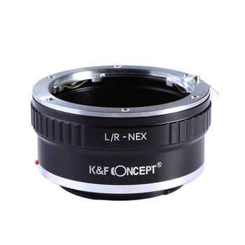 K&f concept l/r-nex adaptor montura leica r la sony e-mount (nex) kf06.074