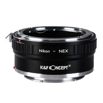 K&f concept nikon-nex ii adaptor montura nikon ai la sony e-mount (nex) kf06.309