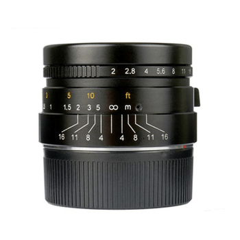 Obiectiv manual 7artisans 35mm f2.0 negru pentru leica m-mount