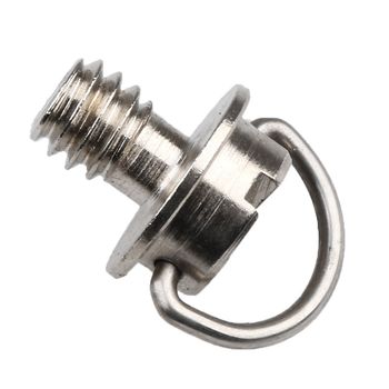 Surub 1/4 cu ureche subtire scurt din otel inoxidabil pt trepied / monopied / rig