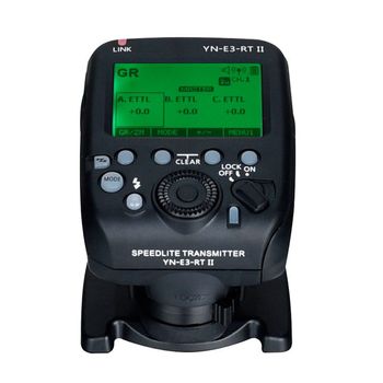 Yongnuo yn-e3-rt ii controller master pentru canon 600ex-rt si yongnuo yn600ex-rt yn600ex-rt ii