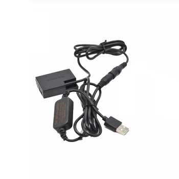 Ac adapter usb ack-e18 coupler dr-e18 lp-e17 replace canon