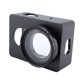 Carcasa aluminiu cu filtru uv si capac pt xiaomi yi gp271a