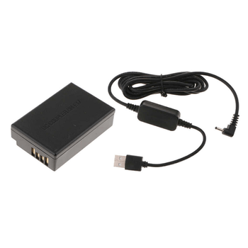 Ac adapter usb ack-e17 coupler dr-e17 lp-e17 replace canon