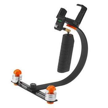 Stabilizator handheld cs 100 pentru camere video si smartphone