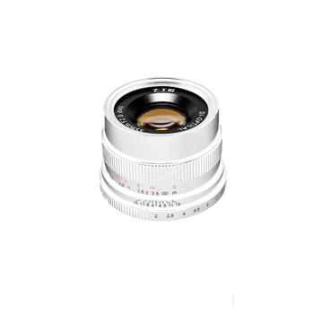 Obiectiv manual 7Artisans 35mm F2.0 Silver pentru Leica M-mount 7Artisans imagine noua 2022