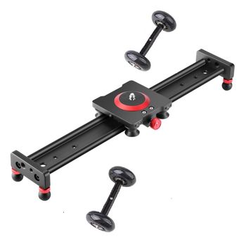 Mini slider dolly sldm din aluminiu 50cm pentru camere video si dslr