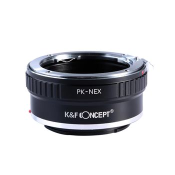 K&f concept pk-nex ii adaptor montura pentax k la sony e-mount (nex) kf06.363